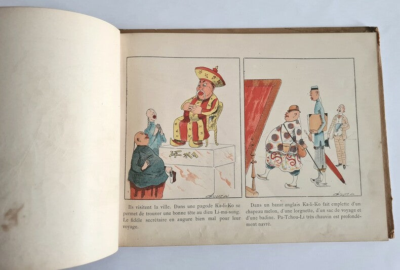 Voyage du Haut Mandarin Ka-Li-Ko — Eugène Le Mouël · L'une des premières bandes dessinées de l'histoire · Garnier Frères, Paris, c. 1885