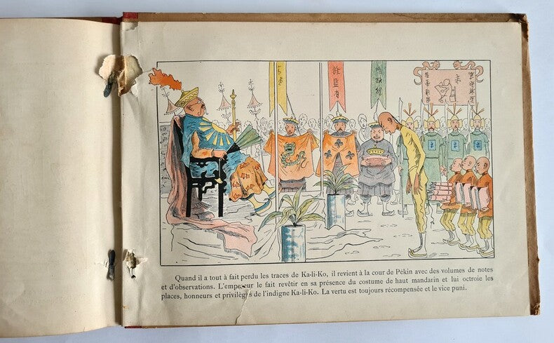 Voyage du Haut Mandarin Ka-Li-Ko — Eugène Le Mouël · L'une des premières bandes dessinées de l'histoire · Garnier Frères, Paris, c. 1885