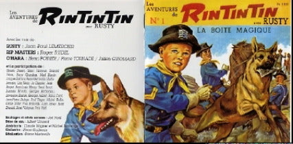 Les Aventures de Rintintin avec Rusty — Triple CD digipack · Feuilleton audio · Réédition remastérisée · Big Beat Records