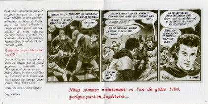 Les Nouvelles Aventures d'Ivanhoë — CD digipack · Feuilleton audio · Réédition remastérisée · Big Beat Records / Éditions du Lombard