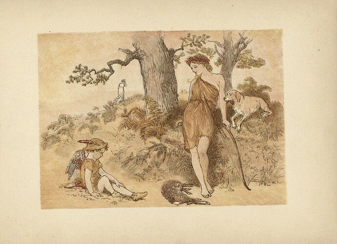 A Sketch-Book of R.Caldecott's — Carnet de croquis en fac-similé · Edmund Evans · George Routledge & Sons, Londres, c.1880