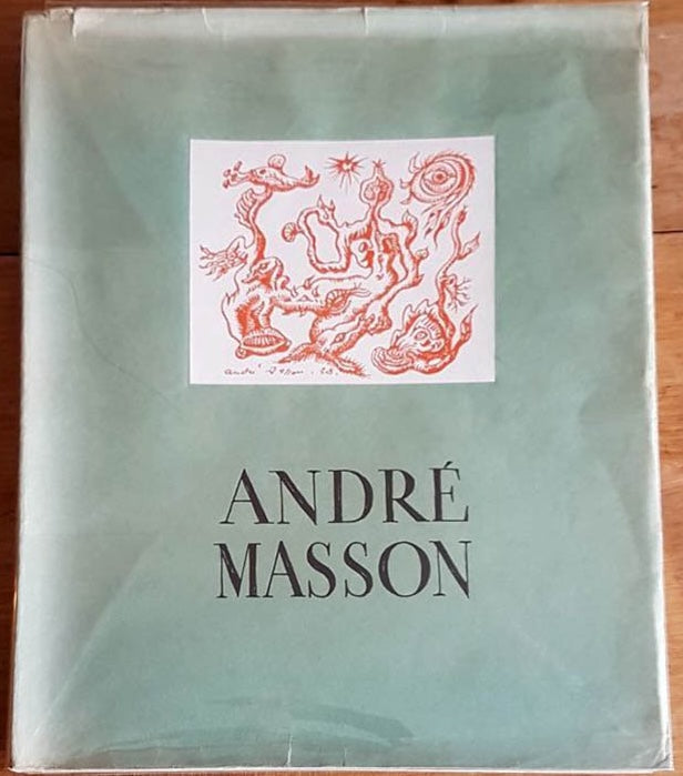 André Masson — Édition originale paraphée · Textes inédits de Breton, Bataille, Éluard, Desnos & al. · 1940 · N° 198/297