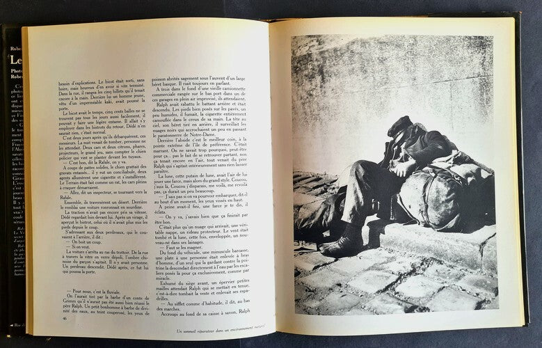 Le Vin des Rues — Robert Doisneau & Robert Giraud · Double dédicace autographe · Denoël, 1983