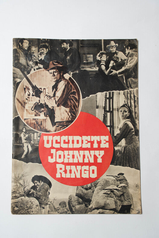 Tuez Johnny Ringo — Dossier de presse original · Gianfranco Baldanello · Musique Pippo Caruso · 1966