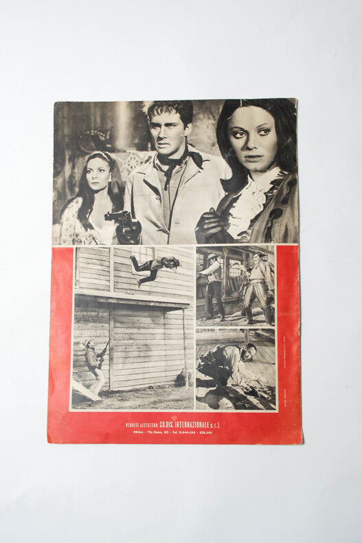 Tuez Johnny Ringo — Dossier de presse original · Gianfranco Baldanello · Musique Pippo Caruso · 1966