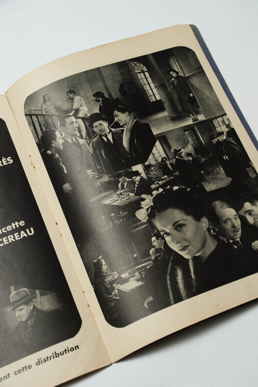 La Tradition de Minuit — Dossier de presse original · Roger Richebé · Pierre Mac Orlan · Viviane Romance · 1939