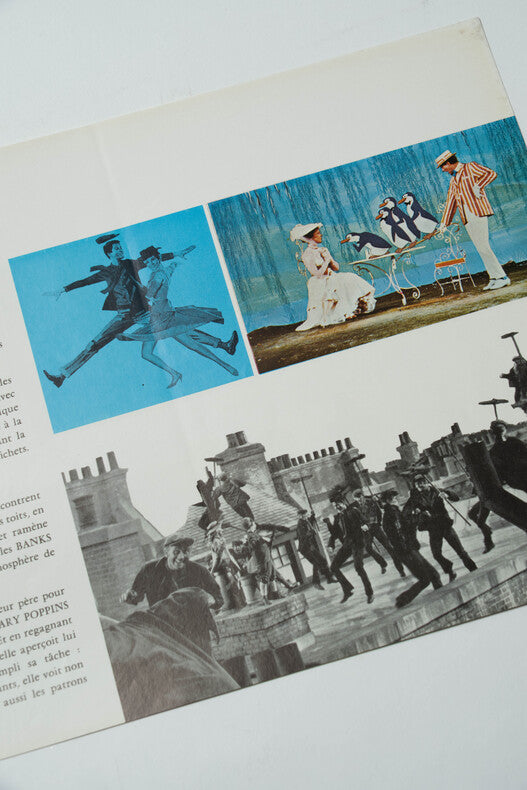 Mary Poppins — Dossier de presse original · Robert Stevenson · Julie Andrews · Dick Van Dyke · 1964