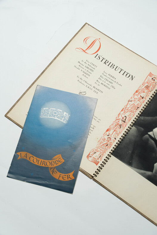 La Couronne de Fer — Dossier de presse original · Alessandro Blasetti · Grand Prix de la Biennale de Venise · 1941