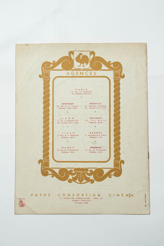 L'Homme d'Octobre — Dossier de presse original · Roy Baker · Eric Ambler · John Mills · Joan Greenwood · 1947