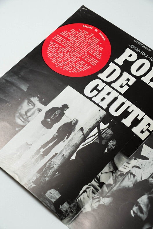 Point de Chute — Dossier de presse original · Robert Hossein · Johnny Hallyday · 1970