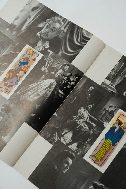 Rocambole — Dossier de presse original illustré · Jacques de Baroncelli · René Péron · Pierre Brasseur · 1948