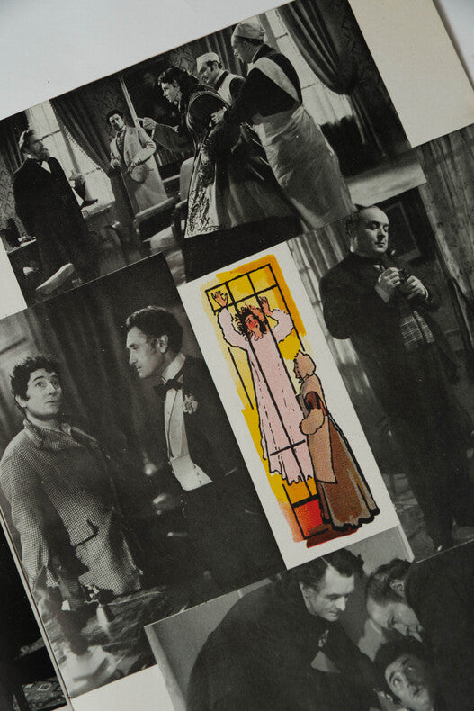 Rocambole — Dossier de presse original illustré · Jacques de Baroncelli · René Péron · Pierre Brasseur · 1948