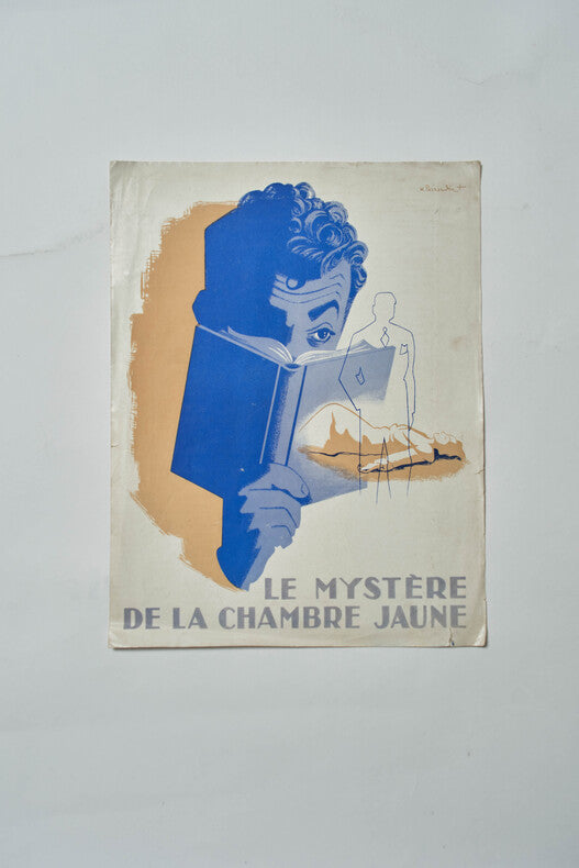 Le Mystère de la Chambre Jaune — Dossier de presse original · Henri Aisner · Gaston Leroux · Serge Reggiani · 1949