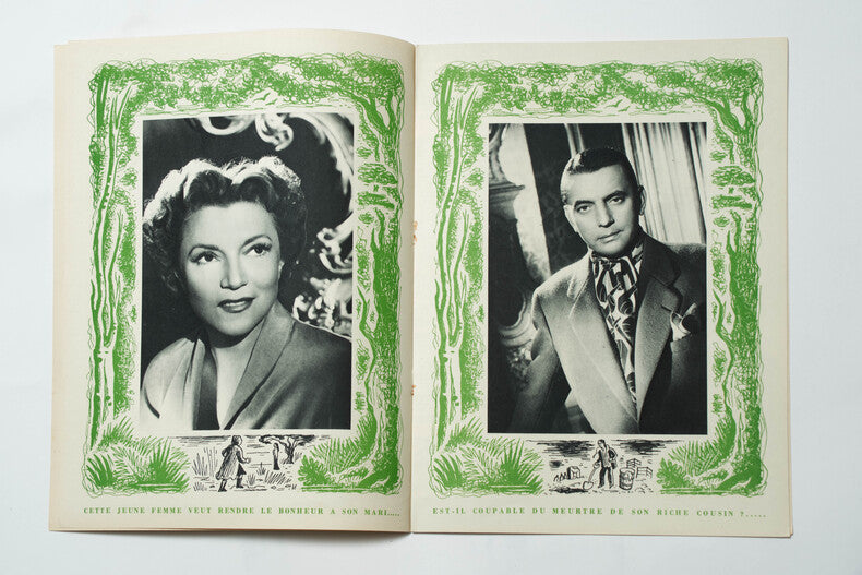 L'Homme qui Revient de Loin — Dossier de presse original · Jean Castanier · D'après Gaston Leroux · Les Productions Cinématographiques, 1950