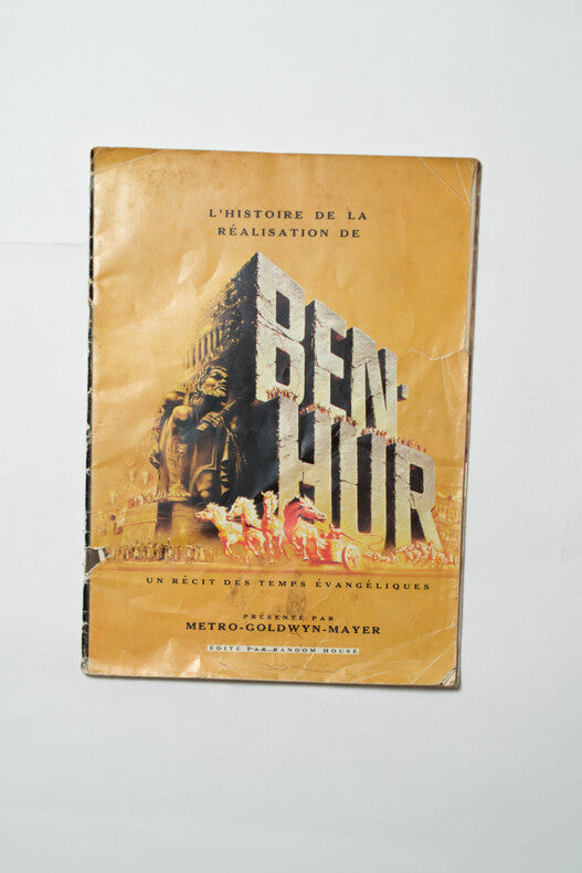 Ben-Hur — Dossier de presse original · William Wyler · Charlton Heston · MGM / Random House, 1959