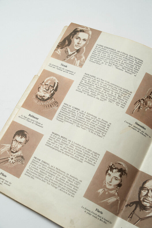 Ben-Hur — Dossier de presse original · William Wyler · Charlton Heston · MGM / Random House, 1959