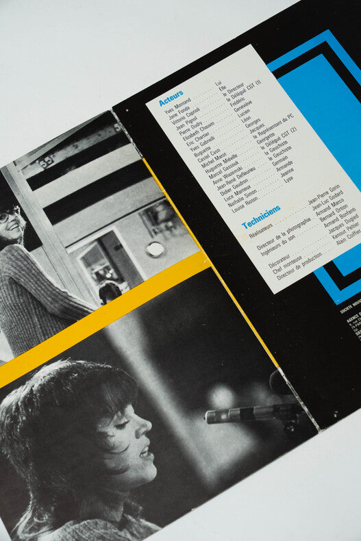 Tout va Bien — Dossier de presse original · Jean-Luc Godard & Jean-Pierre Gorin · Jane Fonda · Yves Montand · Gaumont Films, 1972