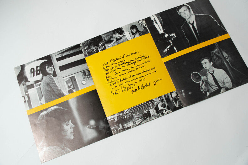 Tout va Bien — Dossier de presse original · Jean-Luc Godard & Jean-Pierre Gorin · Jane Fonda · Yves Montand · Gaumont Films, 1972