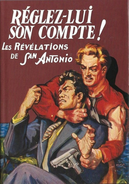 Réglez-lui son Compte ! — Fac-similé hors commerce numéroté · Frédéric Dard · Dédicace autographe signée et datée · 1992