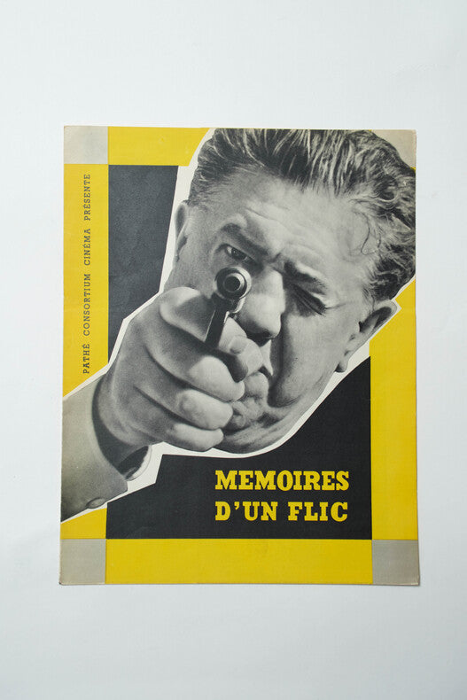 Mémoires d'un Flic — Dossier de presse original · Pierre Foucaud · Michel Simon · Fernand Sardou · 1956