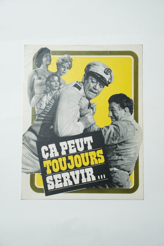 Ça Peut Toujours Servir — Dossier de presse original · Georg Jacoby · Eddie Constantine · Albert Préjean · 1960
