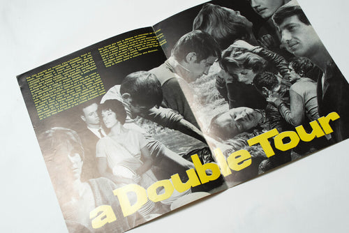 À Double Tour — Dossier de presse original · Claude Chabrol · Jean-Paul Belmondo · Bernadette Lafont · Robert Hakim, 1959