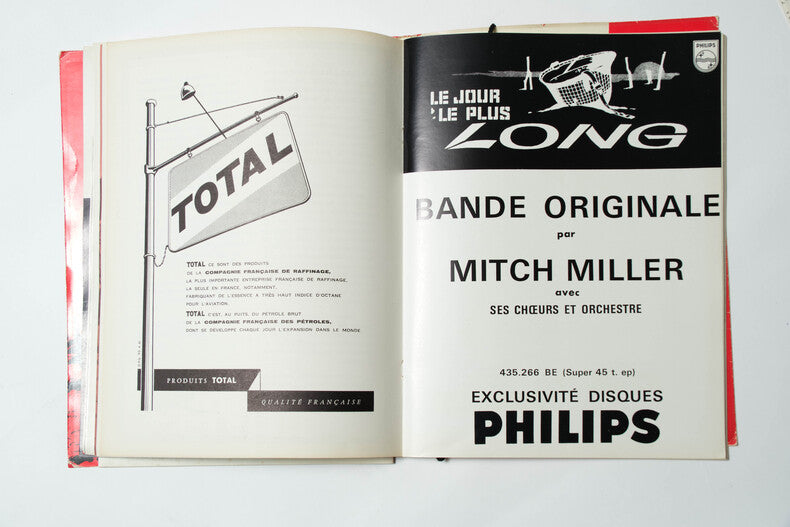 Le Jour le Plus Long — Dossier du Gala de Bienfaisance · Première Mondiale Palais de Chaillot · Complet du 45 tours Mitch Miller · 1962
