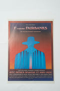 F comme Fairbanks — Dossier de presse original · Maurice Dugowson · Patrick Dewaere · Miou-Miou · Couverture Folon · 1976