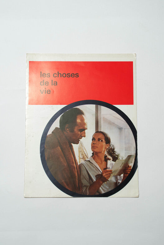 Les Choses de la Vie — Dossier de presse original · Claude Sautet · Michel Piccoli · Romy Schneider · 1970