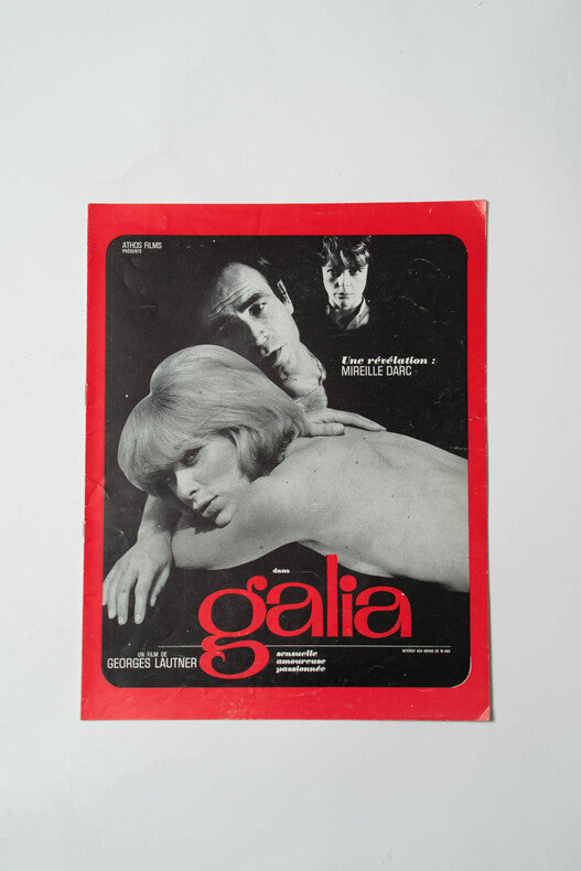 Galia — Dossier de presse original · Georges Lautner · Mireille Darc · 1966