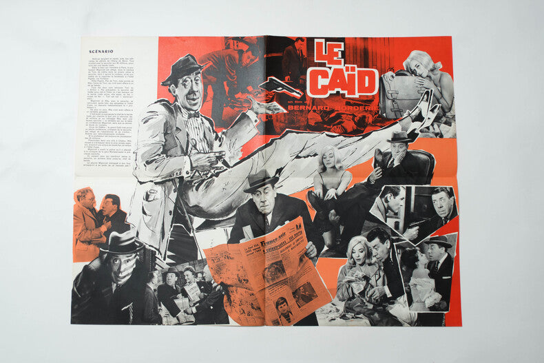 Le Caïd — Dossier de presse original · Bernard Borderie · Fernandel · Barbara Laage · Claude Pieplu · 1960