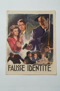 Fausse Identité — Dossier de presse original · André Chotin · Raymond Bussières · Franck Villard · 1947