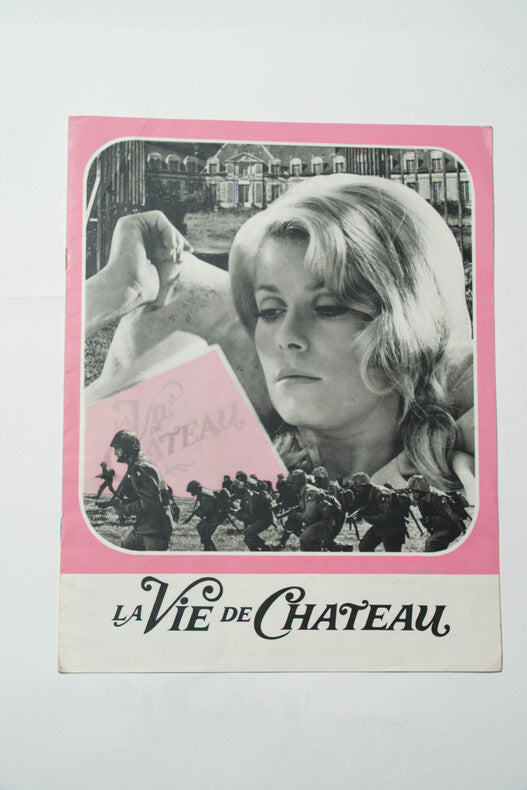 La Vie de Château — Dossier de presse original · Jean-Paul Rappeneau · Catherine Deneuve · Philippe Noiret · Pierre Brasseur · 1966