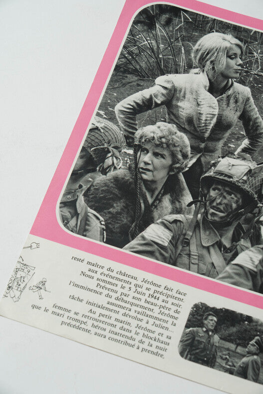 La Vie de Château — Dossier de presse original · Jean-Paul Rappeneau · Catherine Deneuve · Philippe Noiret · Pierre Brasseur · 1966