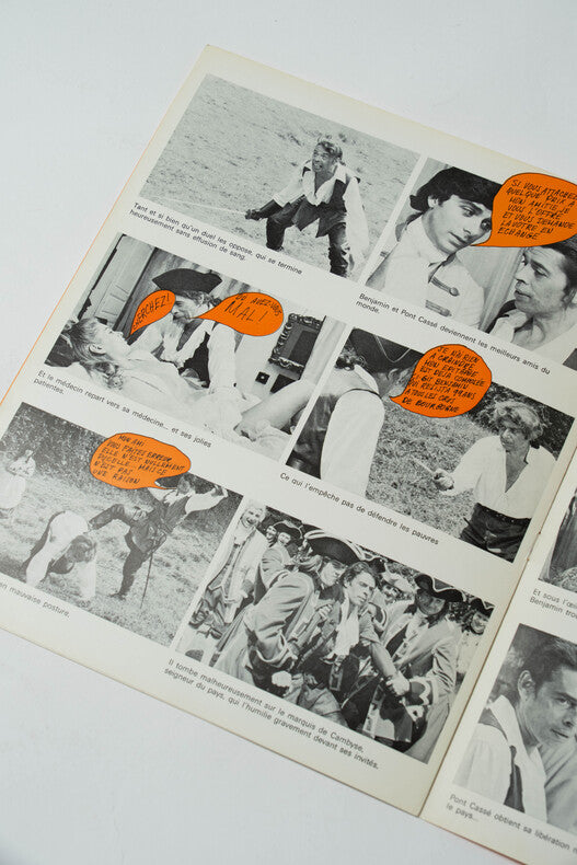 Mon Oncle Benjamin — Dossier de presse original en roman-photo · Edouard Molinaro · Jacques Brel · Bernard Blier · 1969