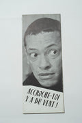 Accroche-toi, y'a du Vent ! — Dossier de presse original · Bernard Roland · Henri Salvador · Francis Blanche · 1962