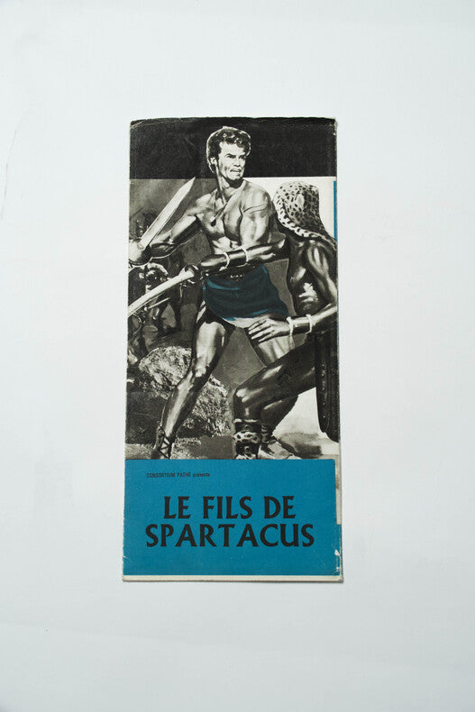 Le Fils de Spartacus — Dossier de presse original · Sergio Corbucci · Steve Reeves · Gianna Maria Canale · 1962