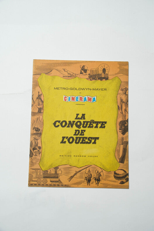 La Conquête de l'Ouest — Dossier de presse original · Hathaway, Ford & Marshall · John Wayne · James Stewart · Gregory Peck & al. · MGM, 1962