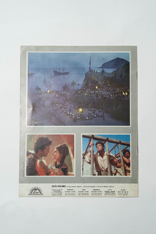 Capitaine Morgan — Dossier de presse original · André de Toth & Primo Zeglio · Steve Reeves · Couverture Gilbert Allard · Lux Productions, 1960