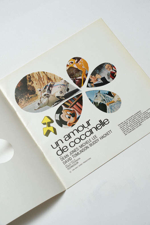 Walt Disney — Dossier de presse publicitaire saison 1969/1970 · Bambi · Un Amour de Coccinelle · Winnie l'Ourson · Mickey