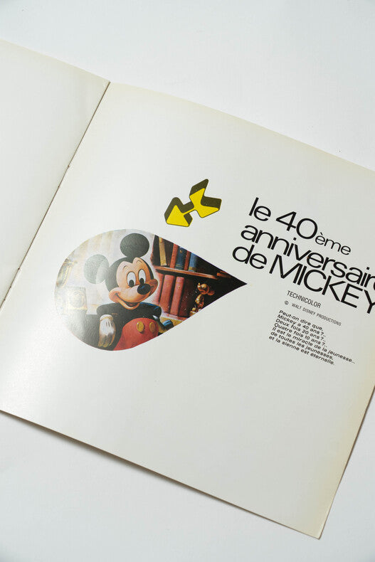 Walt Disney — Dossier de presse publicitaire saison 1969/1970 · Bambi · Un Amour de Coccinelle · Winnie l'Ourson · Mickey