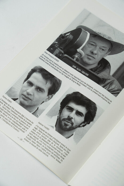 37°2 le Matin — Dossier de presse original · Jean-Jacques Beineix · Béatrice Dalle · Jean-Hugues Anglade · Gaumont, 1986