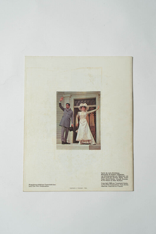 Hello, Dolly ! — Dossier de presse original · Gene Kelly · Barbra Streisand · Walter Matthau · Louis Armstrong · Twentieth Century Fox, 1969