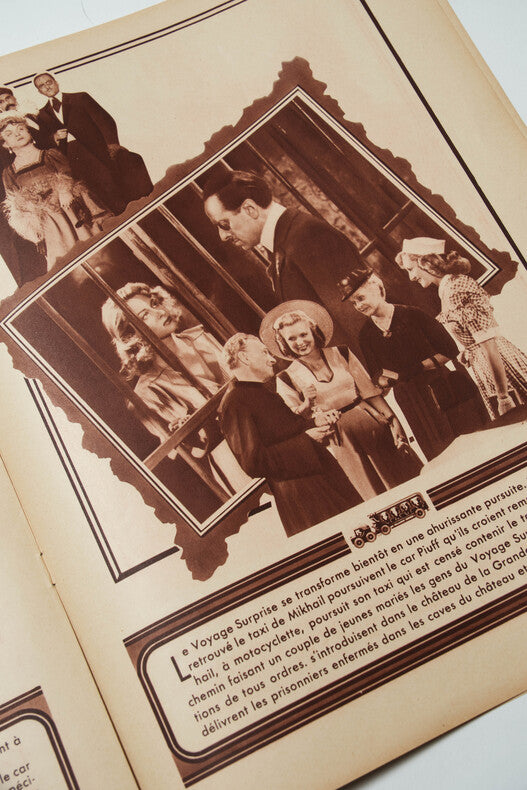 Voyage Surprise — Dossier de presse original · Pierre Prévert · Jacques Prévert · Couverture Albert Dubout · Martine Carol · Pathé Consortium Cinéma, 1947