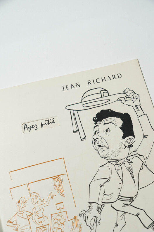 Les Truands — Dossier de presse original · Carlo Rim · Eddie Constantine · Noël-Noël · Jean Richard · Couvertures ajourées · Franco-London Film, 1956