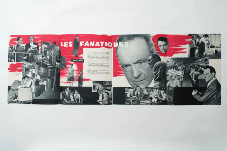 Les Fanatiques — Dossier de presse original · Alex Joffé · Pierre Fresnay · Françoise Fabian · Films Cinégraph, 1957
