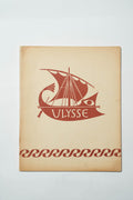Ulysse — Dossier de presse original · Mario Camerini · Kirk Douglas · Anthony Quinn · Silvana Mangano · Couverture lithographique · Lux Film, 1954