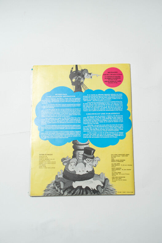 Peter Pan — Dossier de presse original · Walt Disney · Studios Walt Disney, 1953