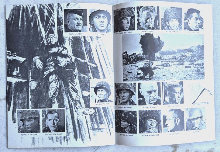 Le Jour le Plus Long — Dossier de presse original · Zanuck, Annakin, Marton, Wicki · Burton, Connery, Wayne, Fonda, Mitchum & al. · Twentieth Century Fox, 1962