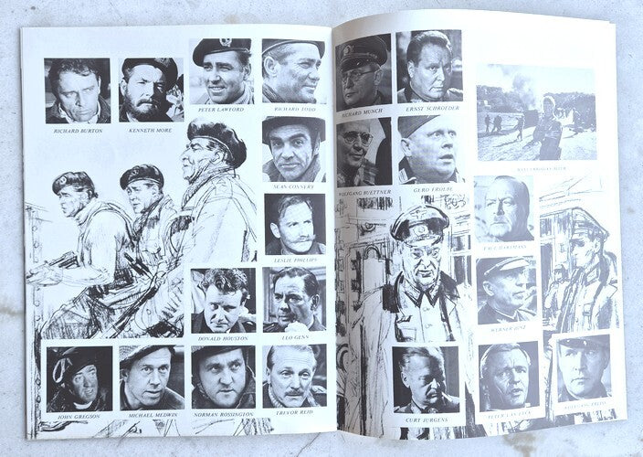 Le Jour le Plus Long — Dossier de presse original · Zanuck, Annakin, Marton, Wicki · Burton, Connery, Wayne, Fonda, Mitchum & al. · Twentieth Century Fox, 1962